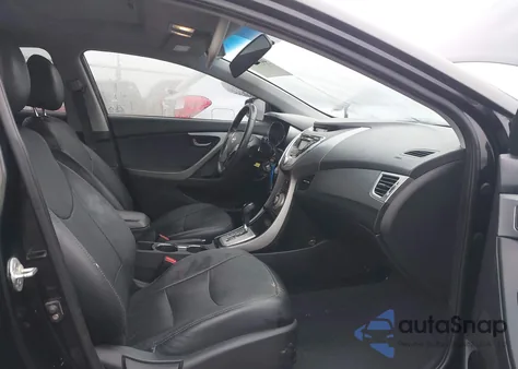 2011 Hyundai Elantra Limited z USA, uszkodzony, nr VIN 5NPDH4AE0BH052293